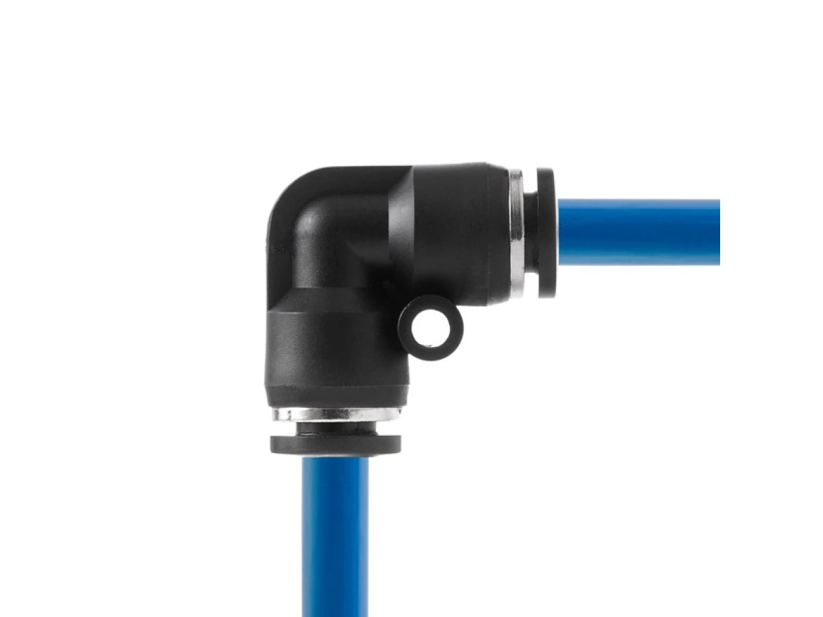 З'єднання цангове L-подібне для поліуретанових та ін. шлангів 6*6 мм INTERTOOL PT-2321 