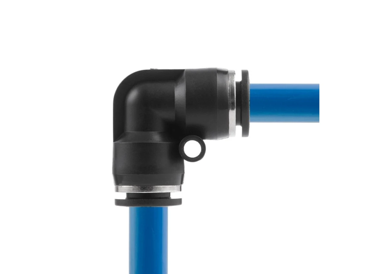 З'єднання цангове L-подібне для поліуретанових та ін. шлангів 10*10 мм INTERTOOL PT-2323 