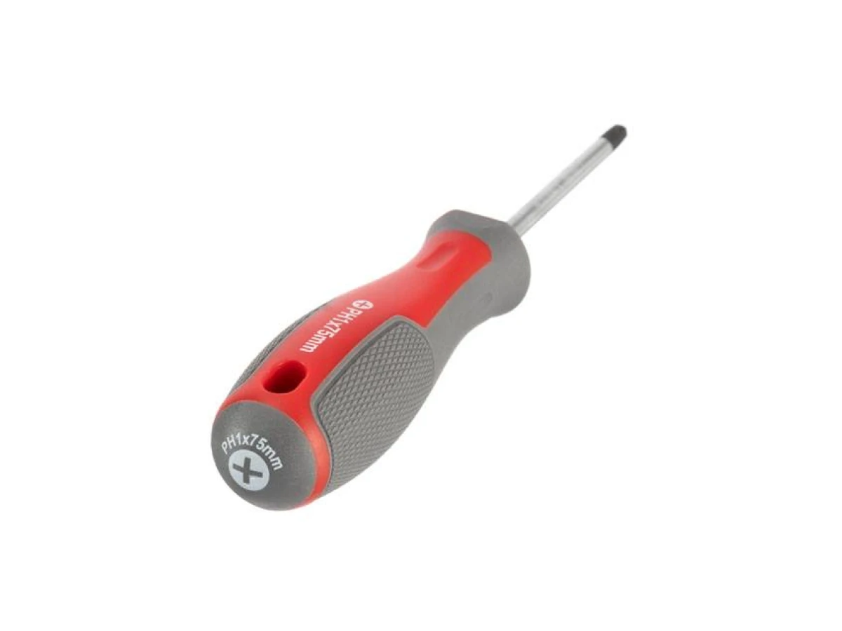 Викруткa PH1 * 75 мм, CR-V INTERTOOL VT-3315 