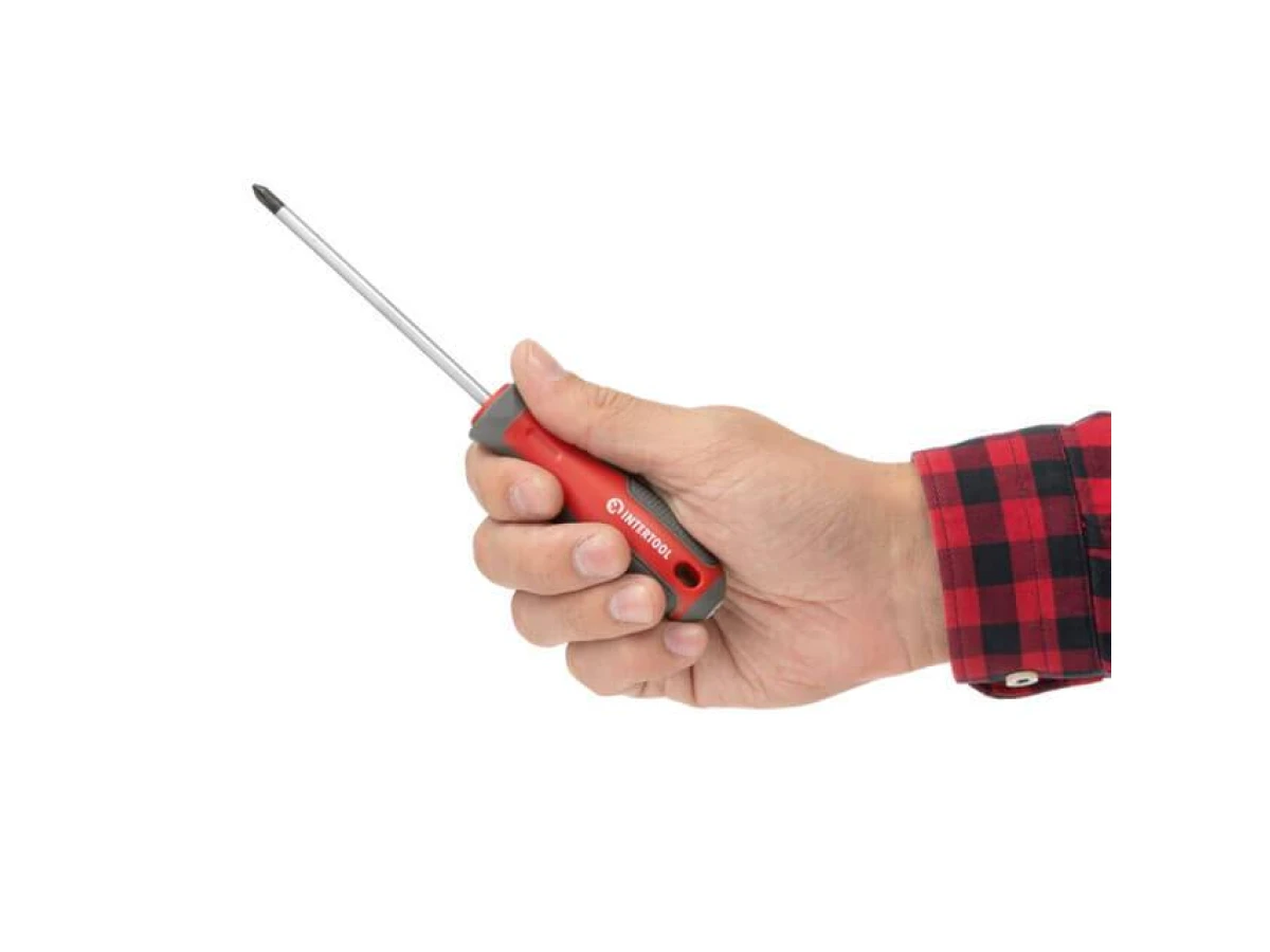 Викруткa PH1 * 100 мм, CR-V INTERTOOL VT-3316 