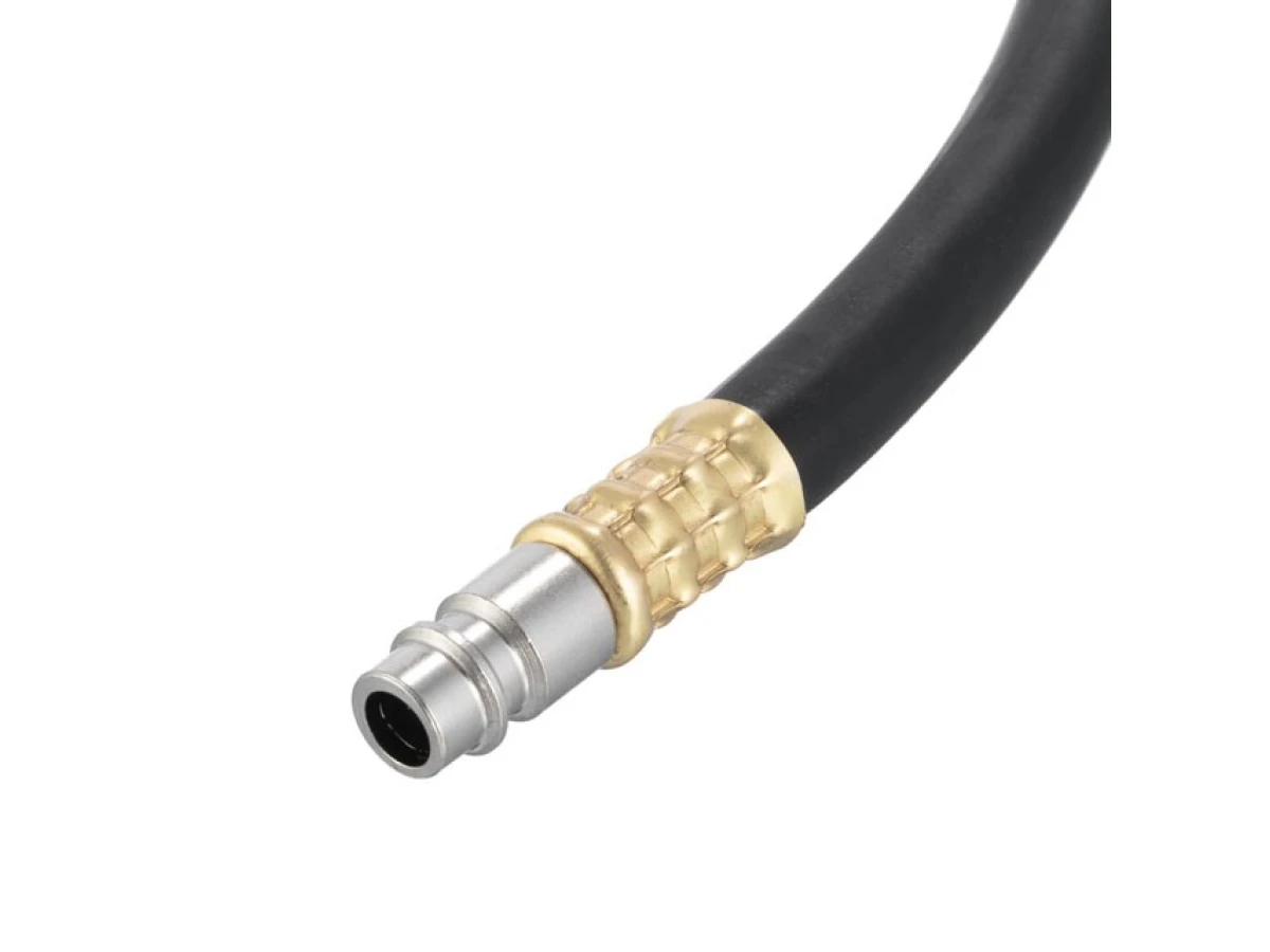 Шланг гумовий повітряний армований, 20 атм, 6*13 мм, 15 м, зі швидкороз'ємними з'єднаннями, STORM INTERTOOL PT-1737 