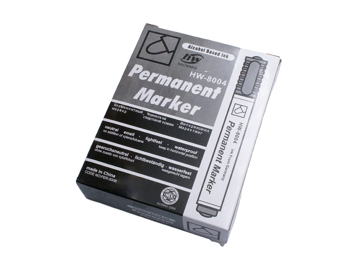 Маркер чорний перманентний 