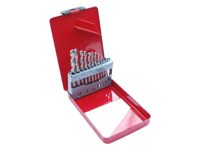 Набір свердел по металу HSS 13шт (1.5-6.5), полірована сталь INTERTOOL SD-0113 