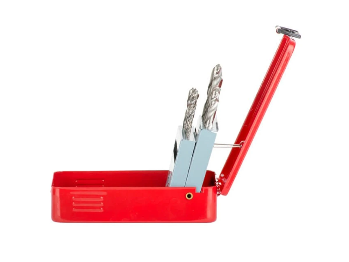 Набір свердел по металу HSS 19 од. (1.0-10.0), полірована сталь INTERTOOL SD-0119 