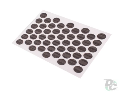 Заглушка самоклеющаяся на конфирмат финнмарк серый 1484