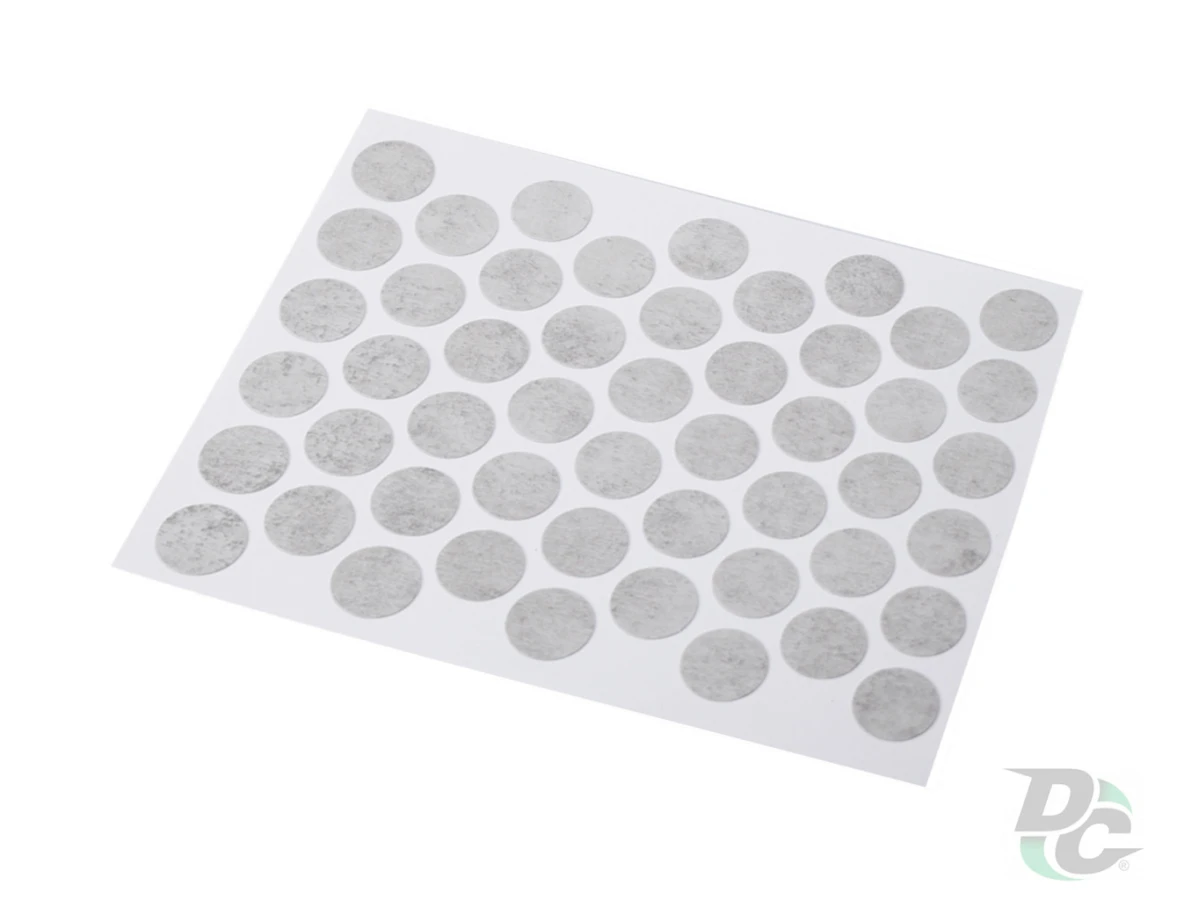 Заглушка самоклеющаяся на конфирмат хромикс белый F637 