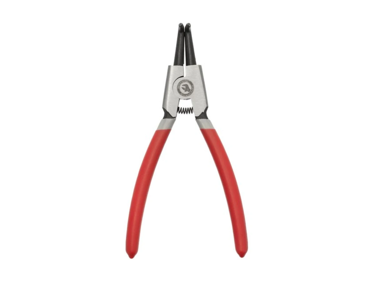 Щипці для зняття та установки стопорных кілець 150мм, вигнуті на розтиск INTERTOOL HT-7008 