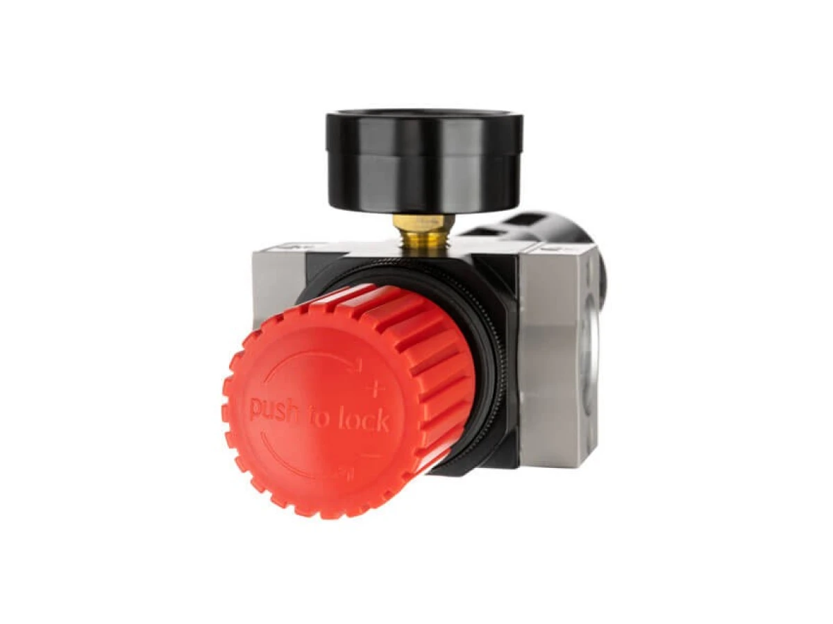 Фільтр для очищення повітря з редуктором 1/2", 5 мкм, 2500 л/хв., метал, професійний INTERTOOL PT-1418 