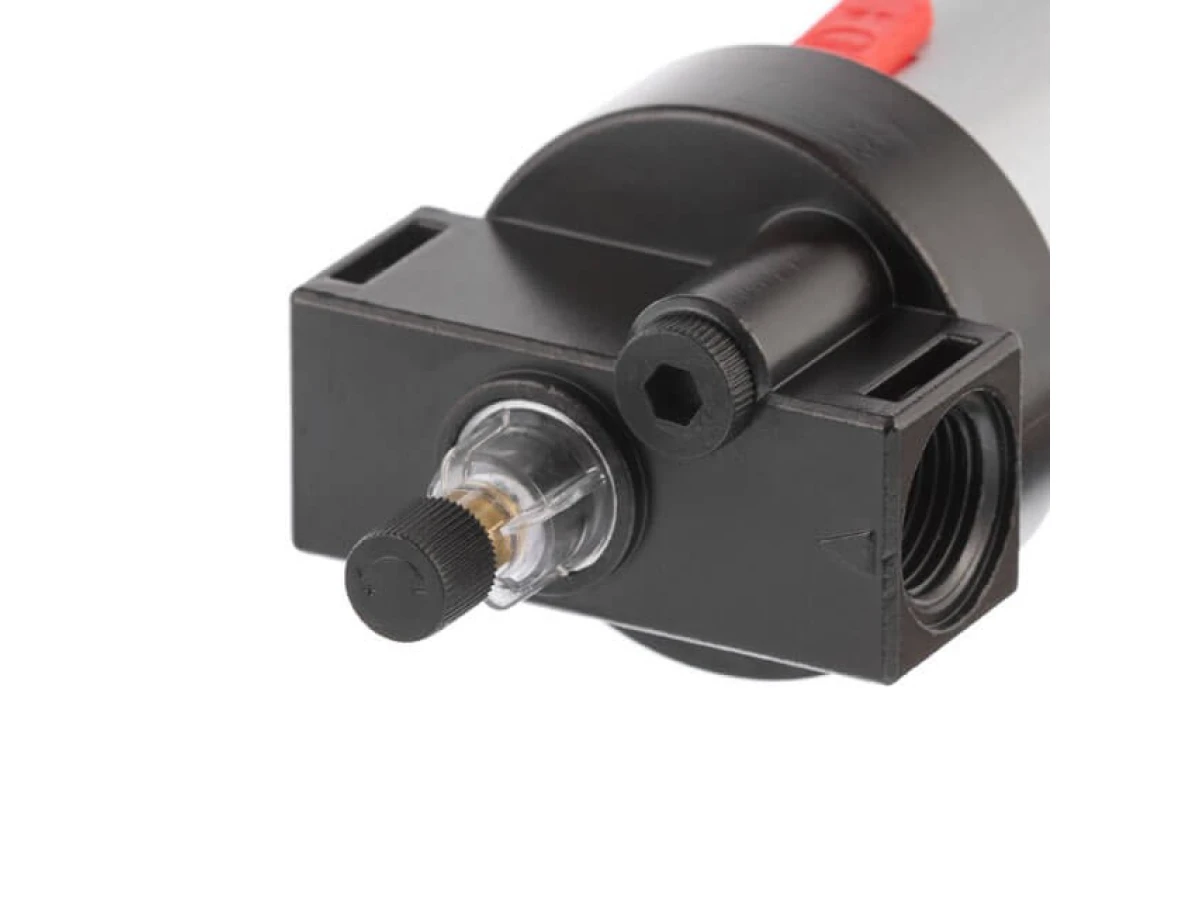 Лубрикатор (пристрій подачі мастила) 1/2" у металевій захисній колбі INTERTOOL PT-1421 