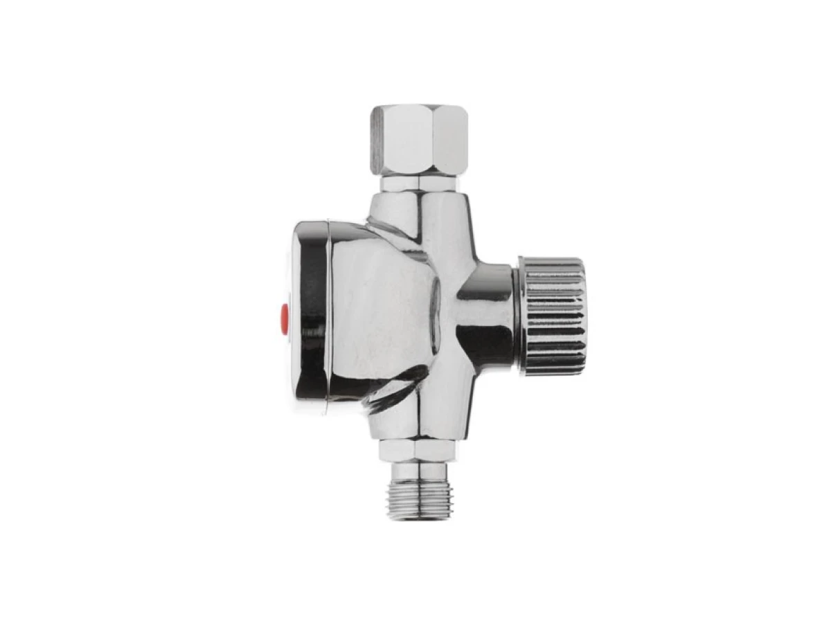 Регулятор тиску з цифровим манометром для пістолетів фарбувальних, професійний, 1/4" INTERTOOL PT-1424 