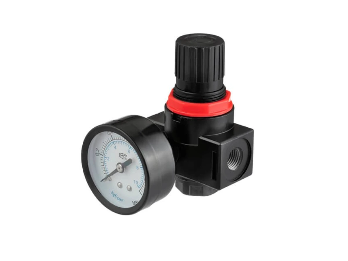 Регулятор тиску 1/4", 0,5-8 бар INTERTOOL PT-1425 