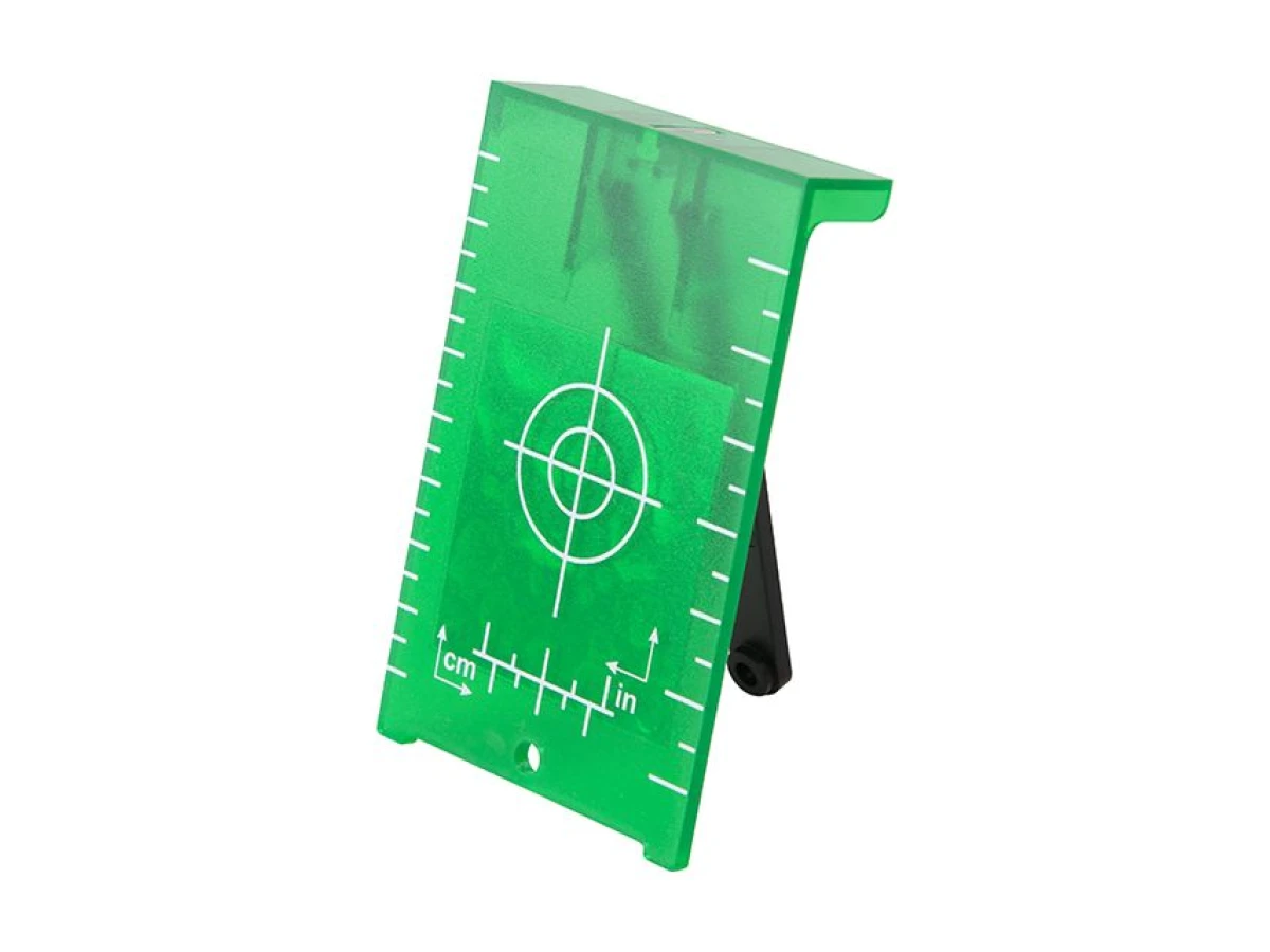 Мишень + очки для лазерного уровня, для зеленого лазера INTERTOOL MT-3068 