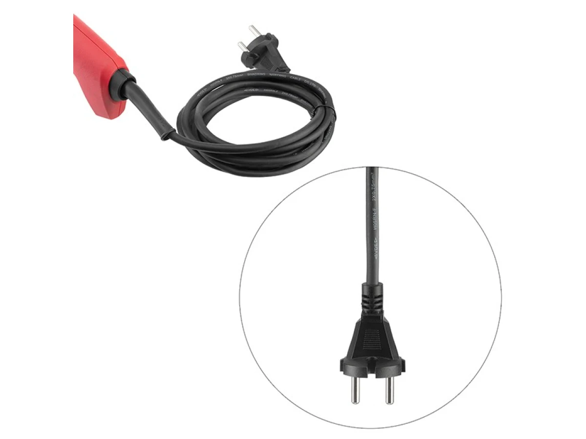 Шліфмашина кутова 1200 Вт, діаметр круга 125 мм, 5000-12000 об/хв, поворотна рукоятка INTERTOOL WT-0225 