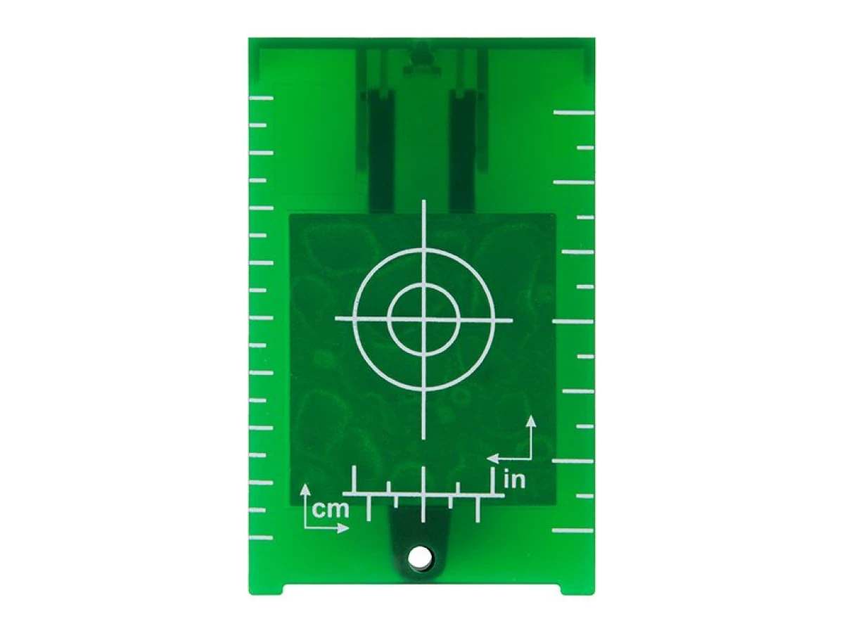 Мишень + очки для лазерного уровня, для зеленого лазера INTERTOOL MT-3068 