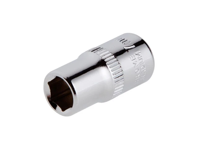 Головка шестигранная 1/4", 7мм, Cr-V. STORM INTERTOOL ET-0437 