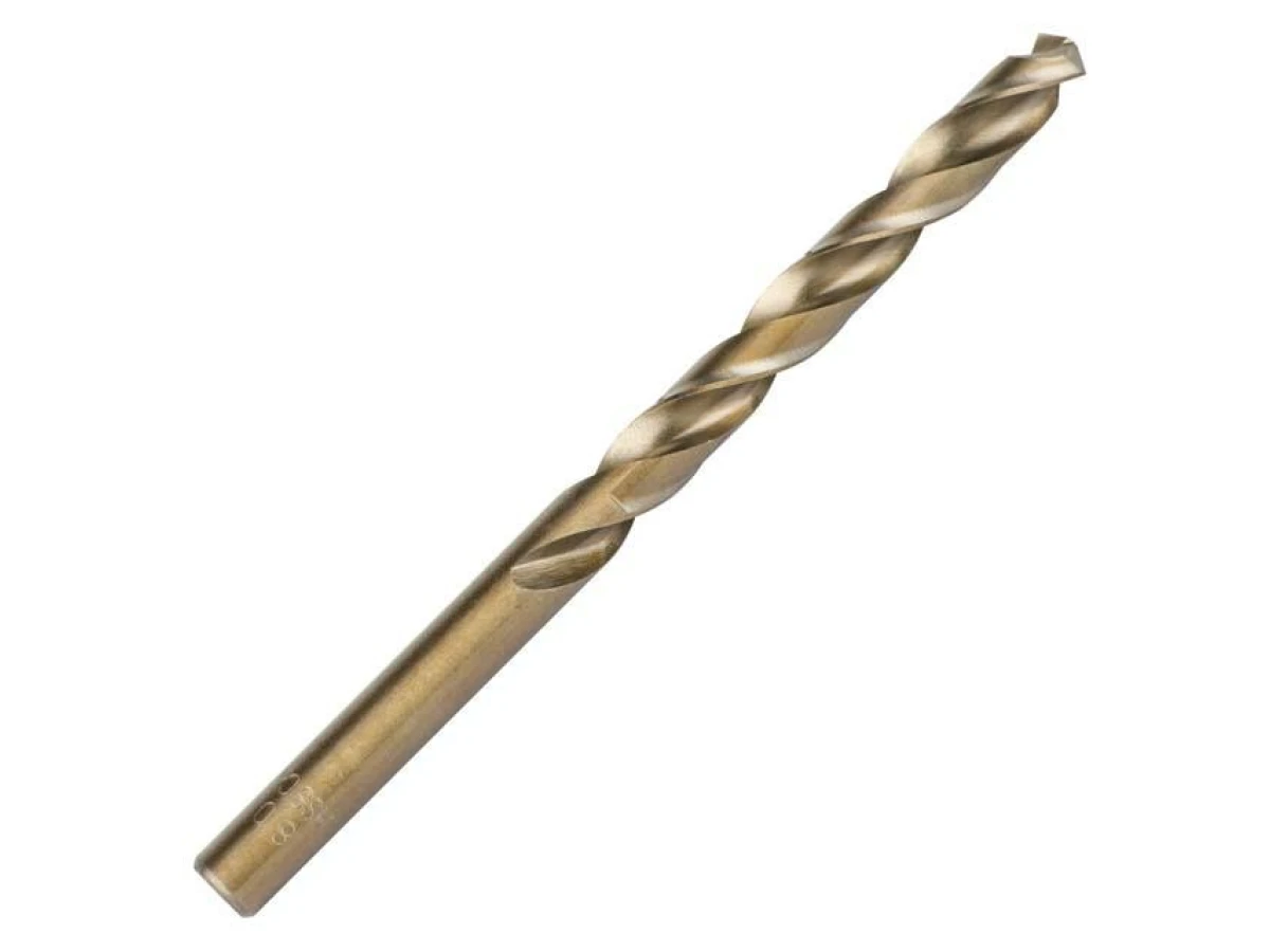 Свердло кобальтове по металу 8.0 мм HSS-Co, DIN 338 INTERTOOL SD-5480 
