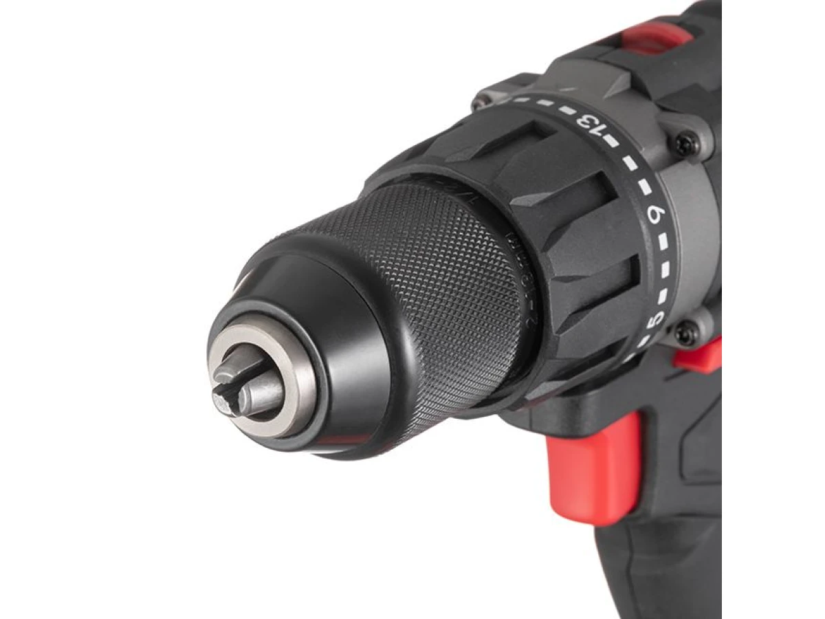 Дриль-шурупокрут акумуляторний 20 В, 50 Nm, 0-450/0-1700 об/хв., 2-13 мм, без ЗП та АКБ INTERTOOL WT-9351 