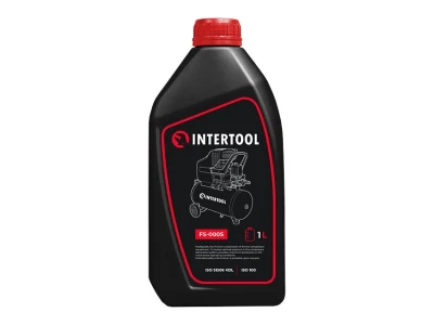 Олія компресорна 1л, ISO 100 INTERTOOL FS-0005