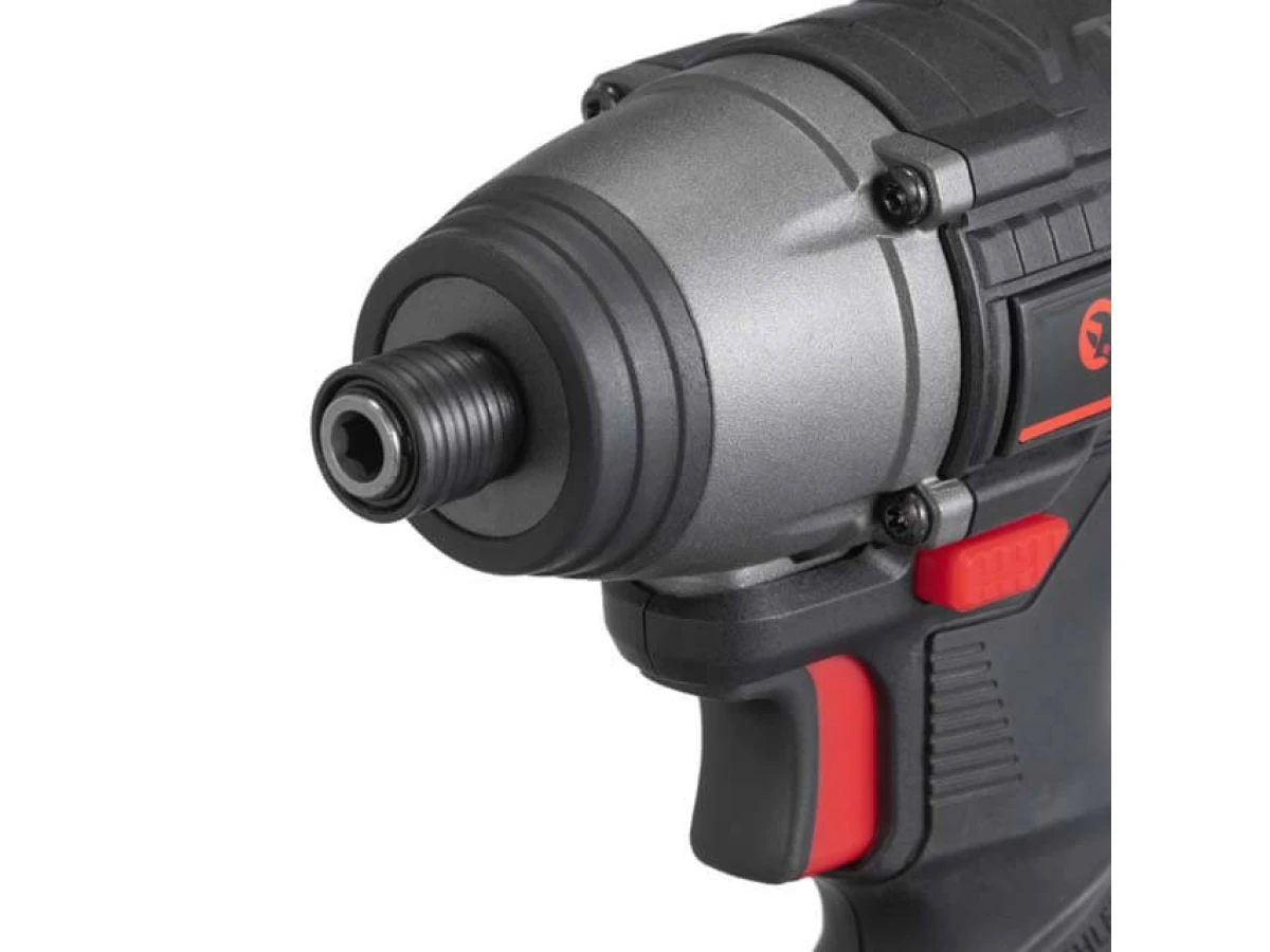 Шурупокрут ударний (гвинтокрут) акумуляторний з безщітковим двигуном 20 В,кейс INTERTOOL WT-0362 