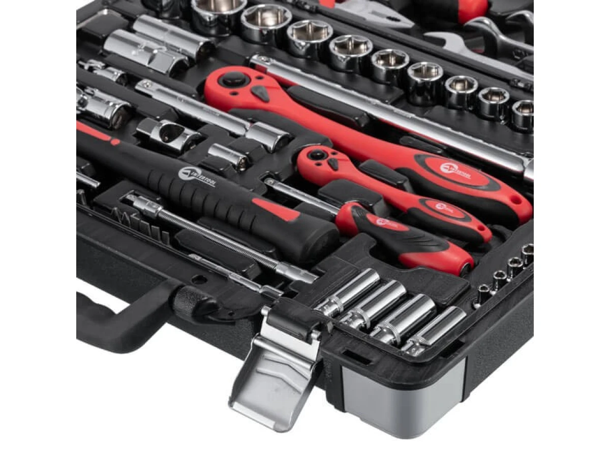 Набір інструментів професійний 1/2" & 1/4", 78 од. INTERTOOL ET-7078 