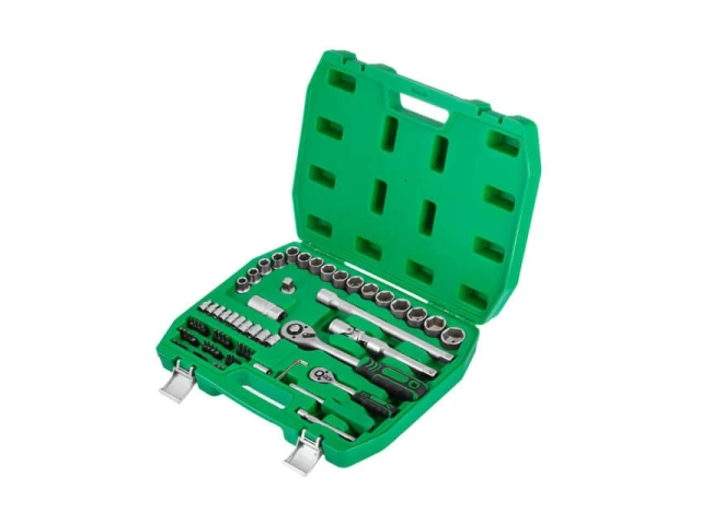 Набір інструментів 1/2" & 1/4", 72 од. INTERTOOL ET-6072SP 