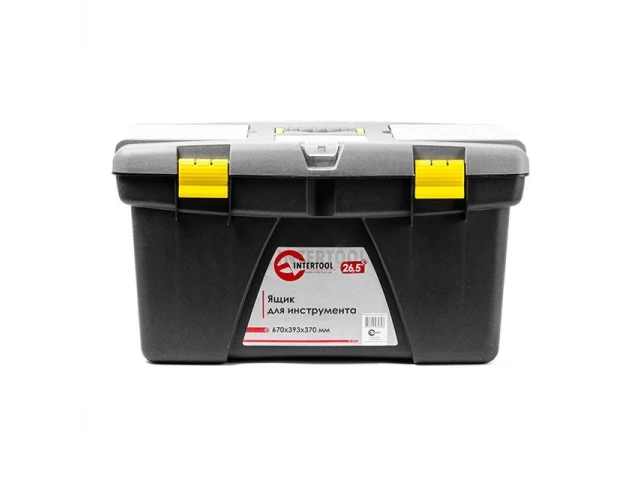 Ящик для інструменту 26.5" 670*393*370 мм INTERTOOL BX-0326 