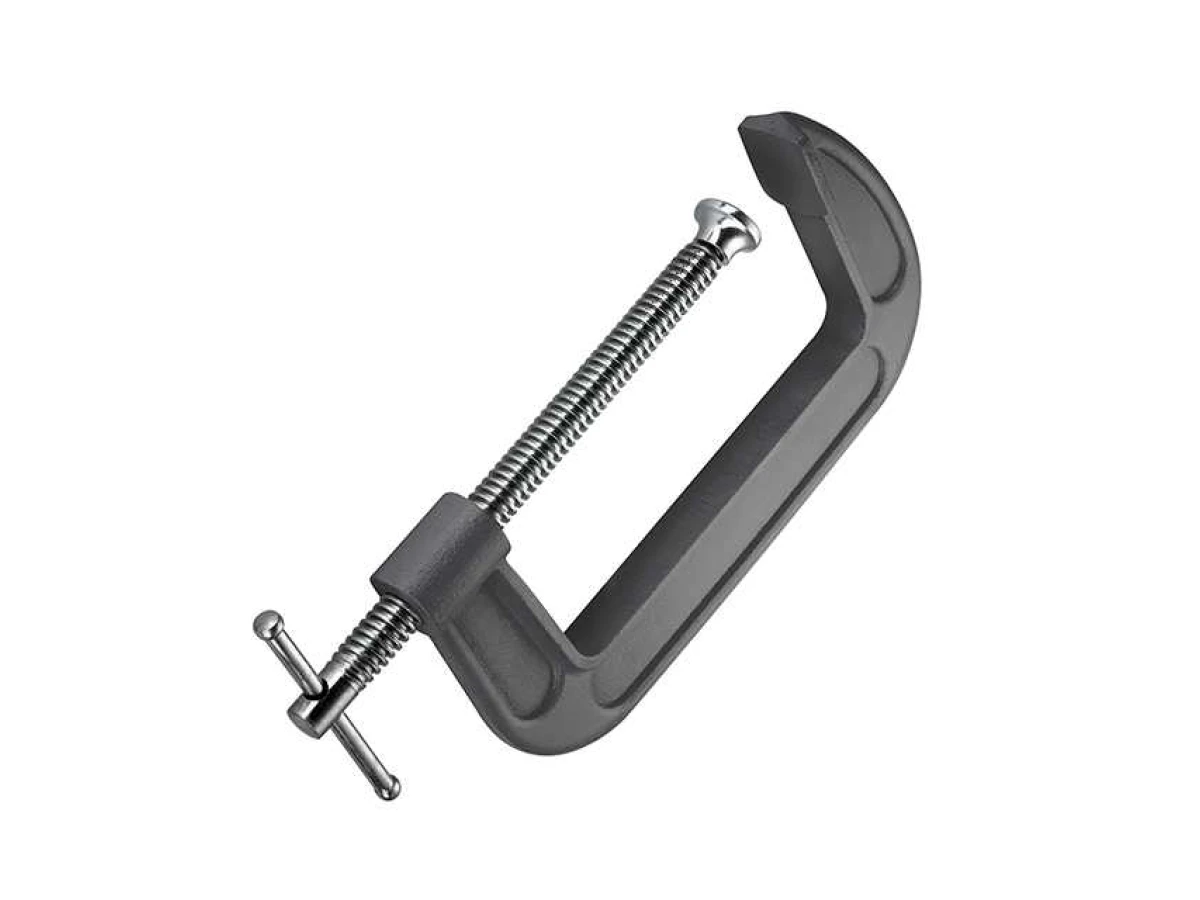 Струбцина тип "G" 5",125мм INTERTOOL HT-6017 