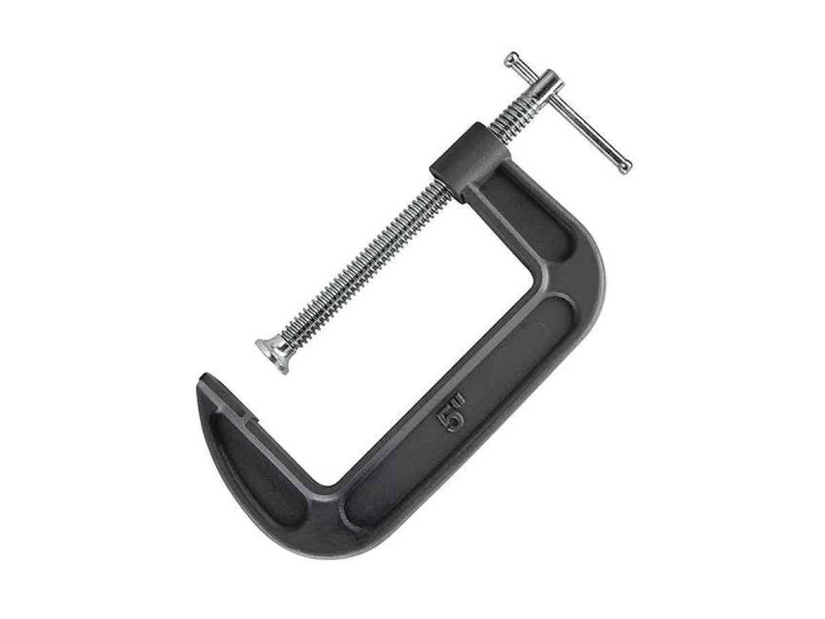 Струбцина тип "G" 5",125мм INTERTOOL HT-6017 