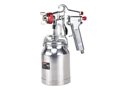 Пістолет фарбувальний пневматичний тип НР, нижній металевий бачок, форсунка 1,8 AEROPRO PQ-2U-1.8