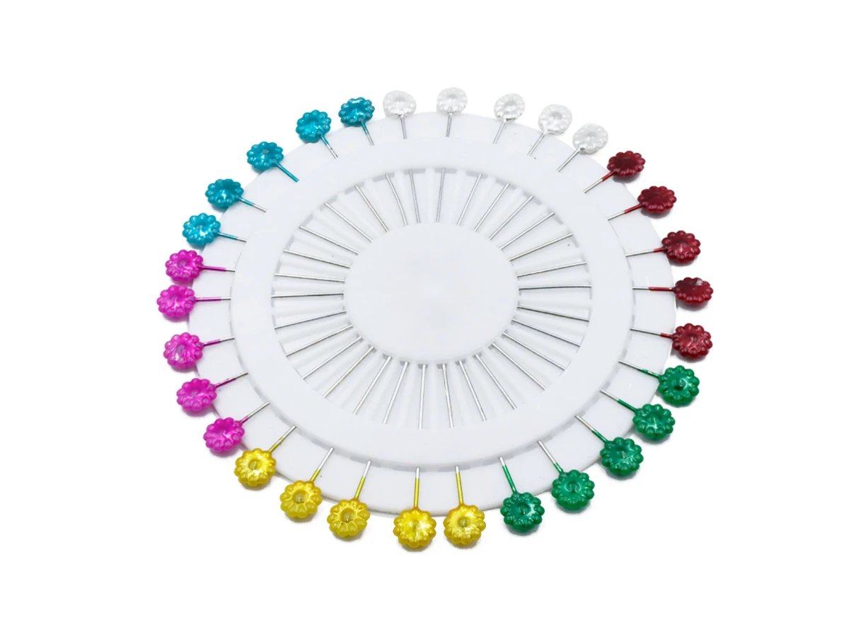 Булавки портновские большие головки 