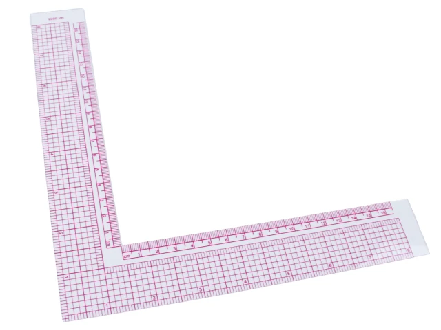Лінійка лекало кравецька косинець (5808) 