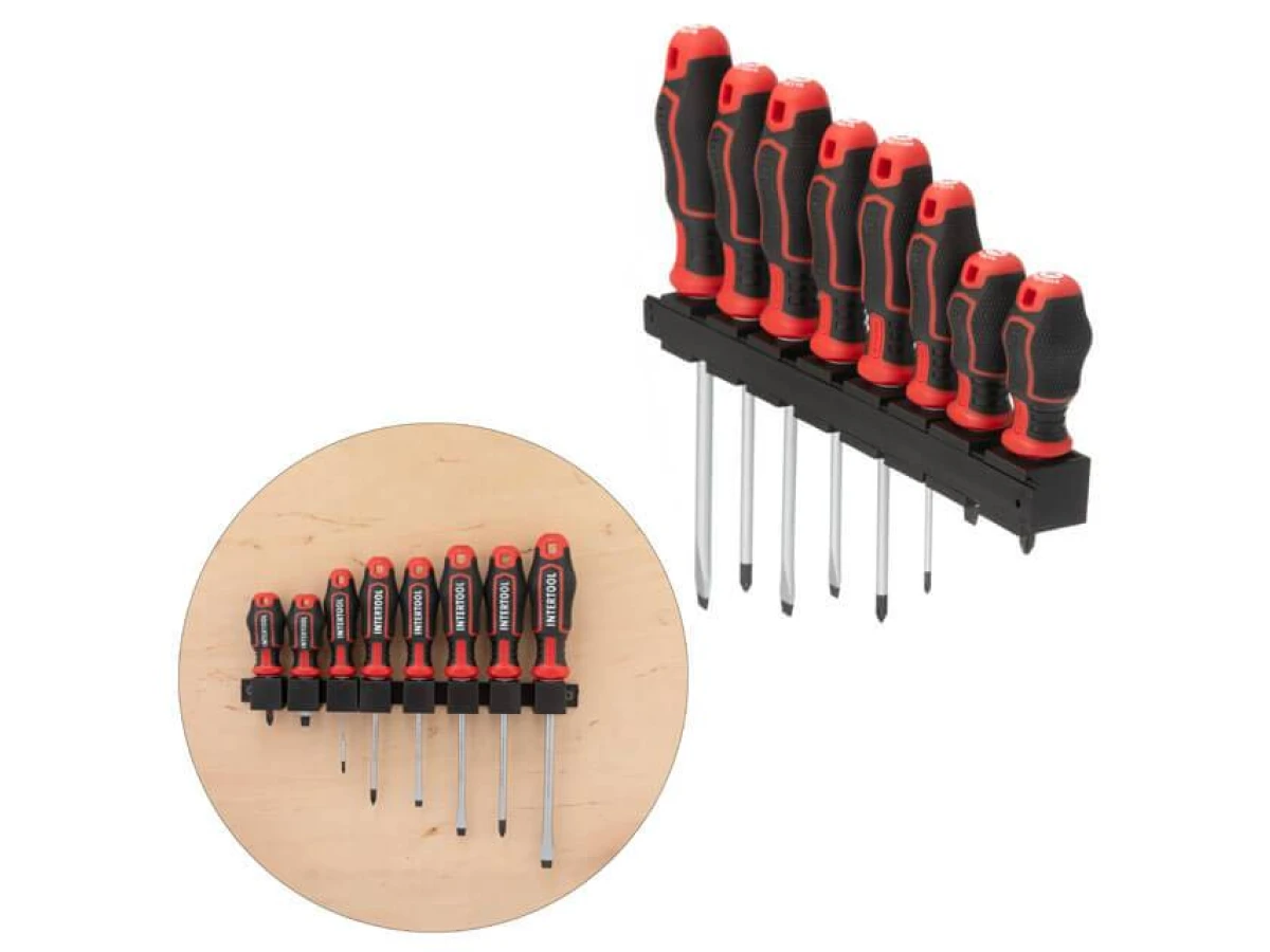 Набор отверток 8 ед STORM INTERTOOL VT-3438 