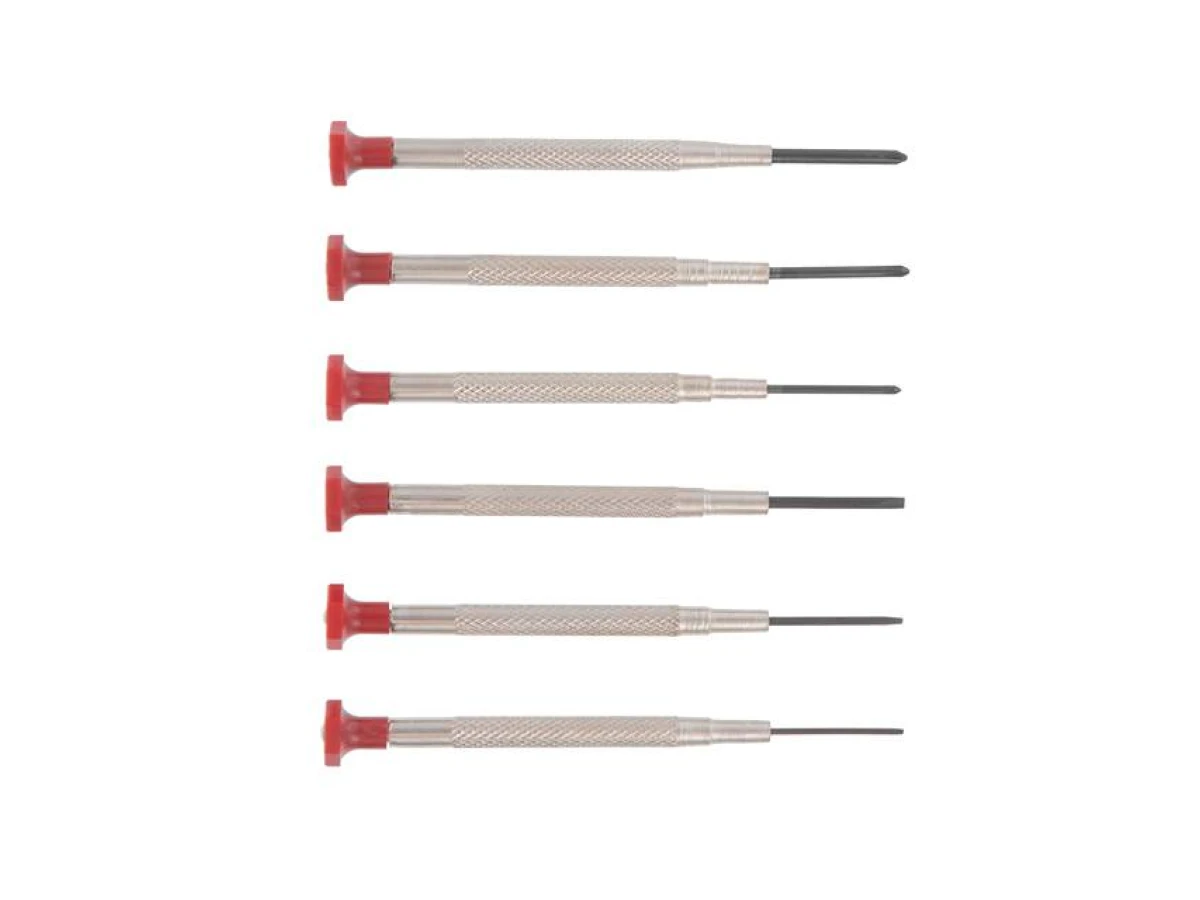 Набір годинникових викруток 6 од. INTERTOOL HT-0436 