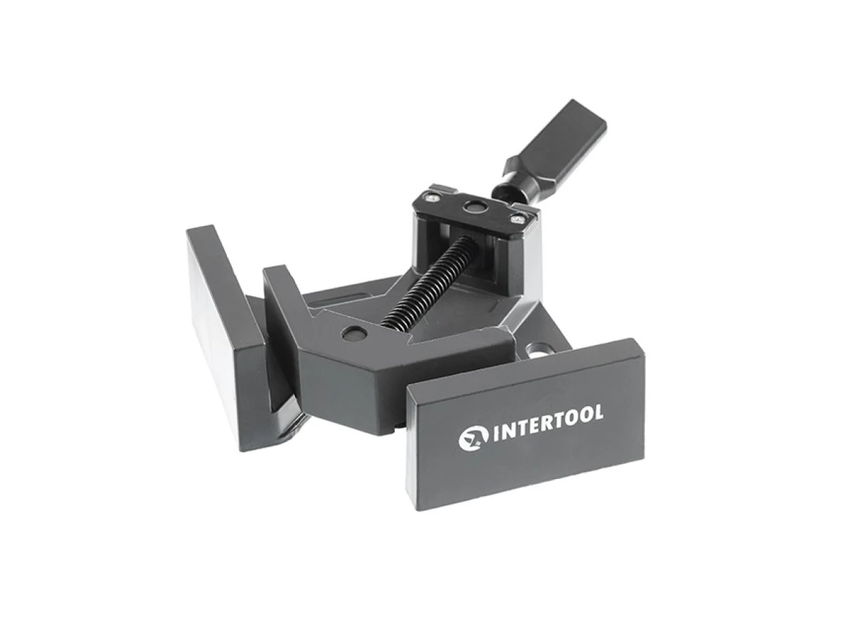 Струбцина кутова 90 градусів, ширина захвату 70 мм, внутрішня INTERTOOL HT-6043 