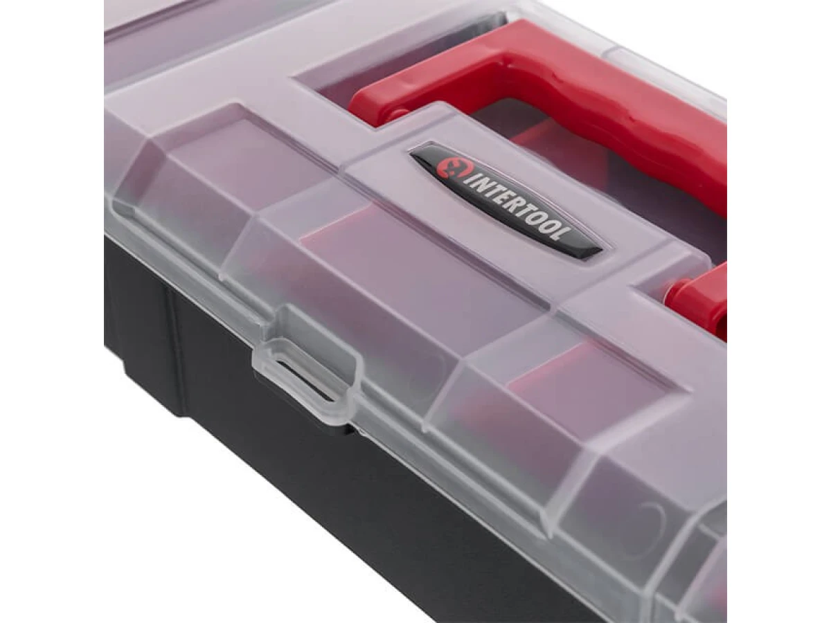 Органайзер 18", 7 ячеек, 6 съемных перегородок, 460*165*91 мм INTERTOOL BX-4042 