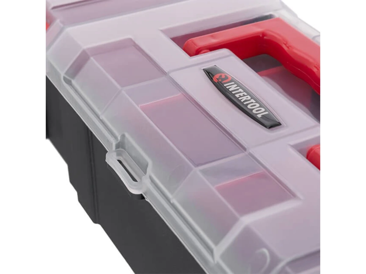 Органайзер 18", 7 комірок, 6 знімних перегородок, 460*165*122 мм INTERTOOL BX-4043 