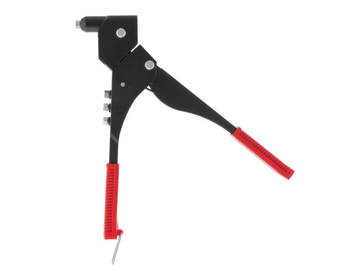 Пистолет заклепочный ручной, диаметр заклепки 3,2; 4; 4,8 мм (с поворотом на 360°) INTERTOOL RT-0003 