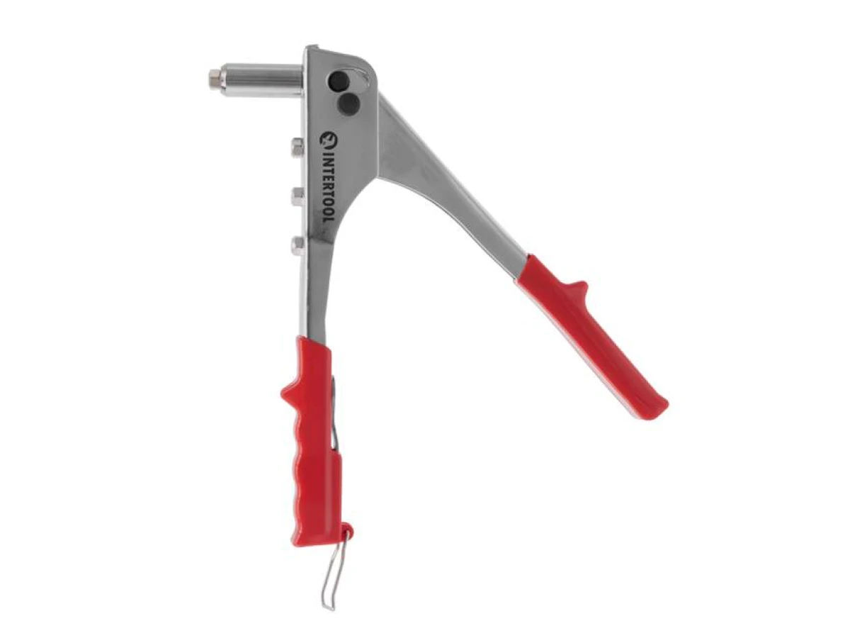 Пістолет заклепувальний ручний посилений, діаметр заклепки 2.4; 3.2; 4; 4.8 мм INTERTOOL RT-0004 