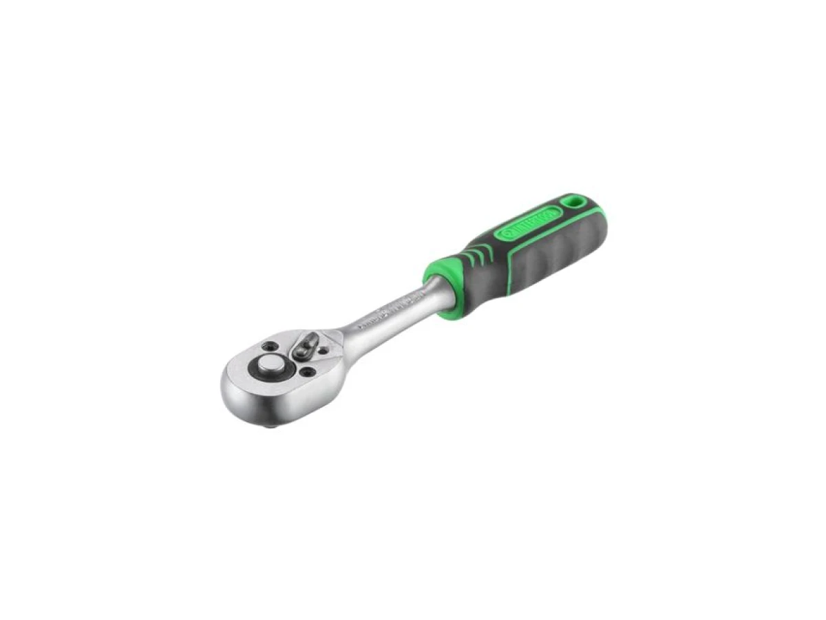 Рукоятка с храповым механизмом на 72 зуба 1/4", Cr-v. INTERTOOL HT-2124 