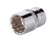 Головка двенадцатигранная, 1/2", 19 мм INTERTOOL ET-0219 