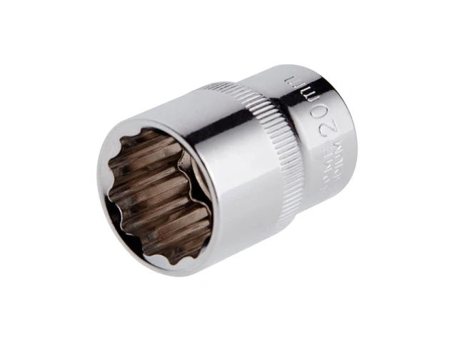 Головка 12 гр. 1/2", 20 мм INTERTOOL ET-0220 