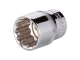 Головка 12 гр. 1/2", 22 мм INTERTOOL ET-0222 
