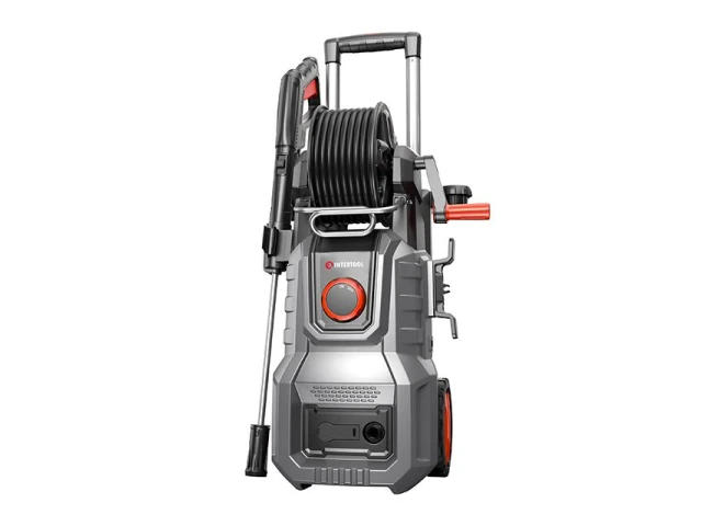 Мойка высокого давления 2000вт, 6-7 л/мин, 110-160бар, шланг 5м INTERTOOL DT-1518 