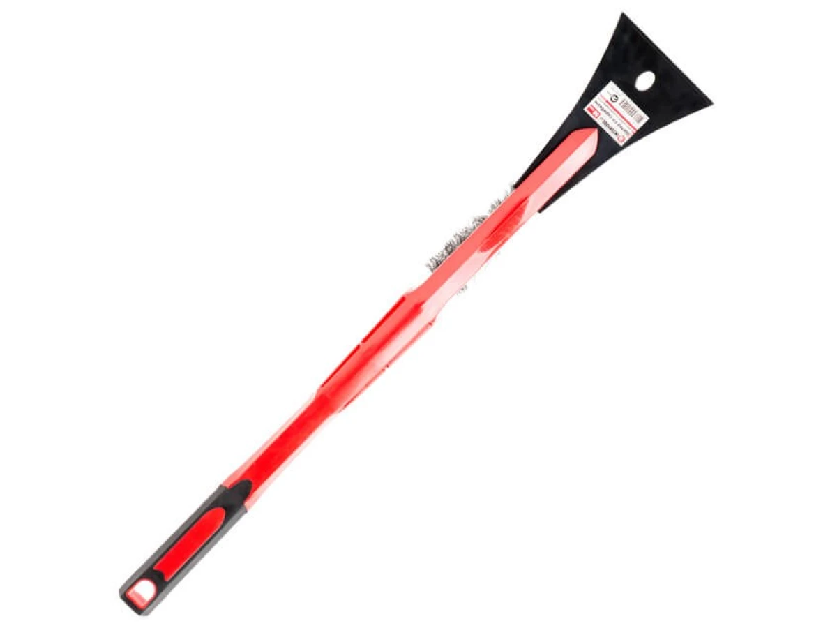 Щітка зі шкребком 58 см INTERTOOL AT-0114 