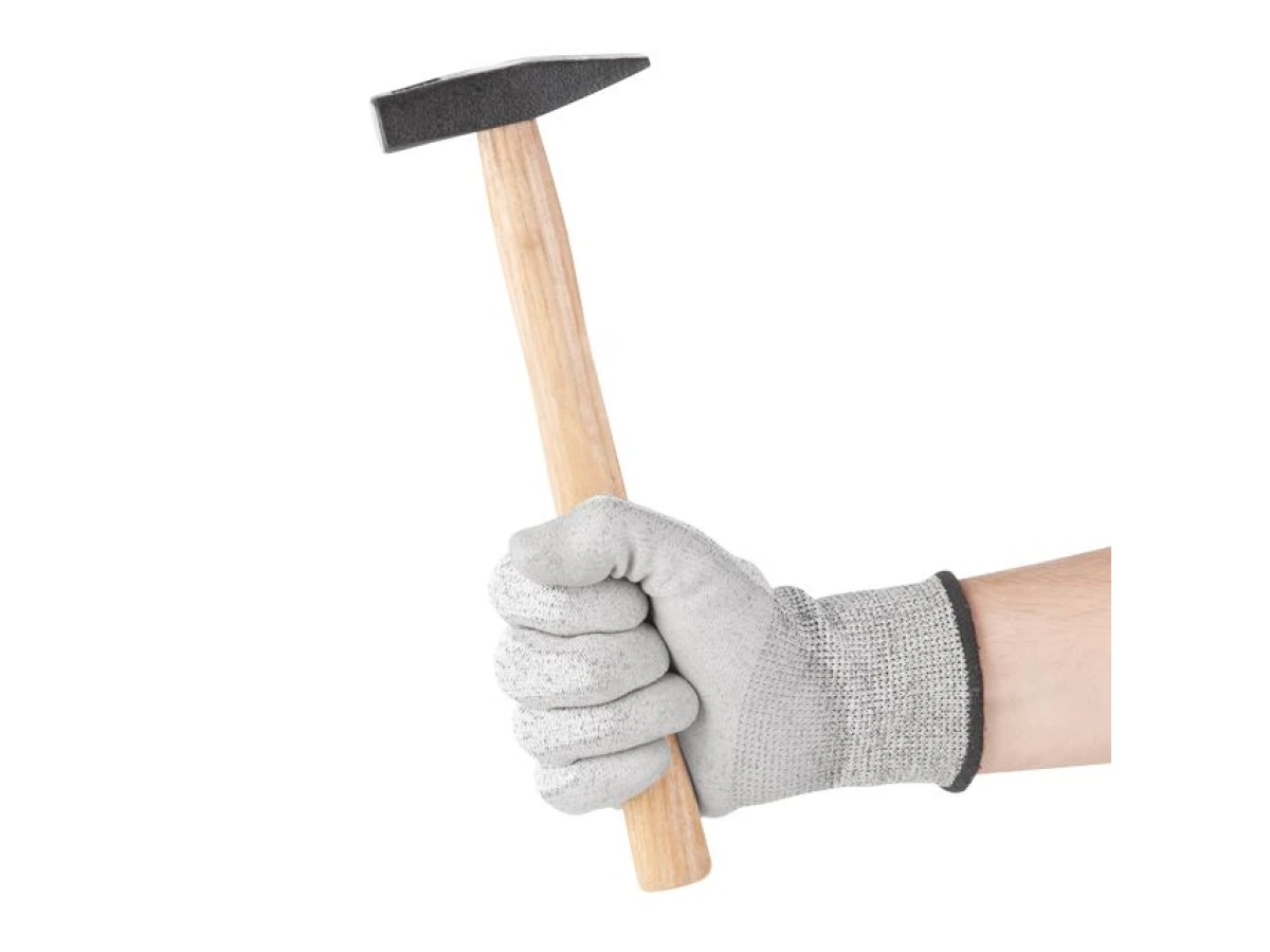 Молоток слюсарний 200 г.з дерев'яною ручкою HT-0212 