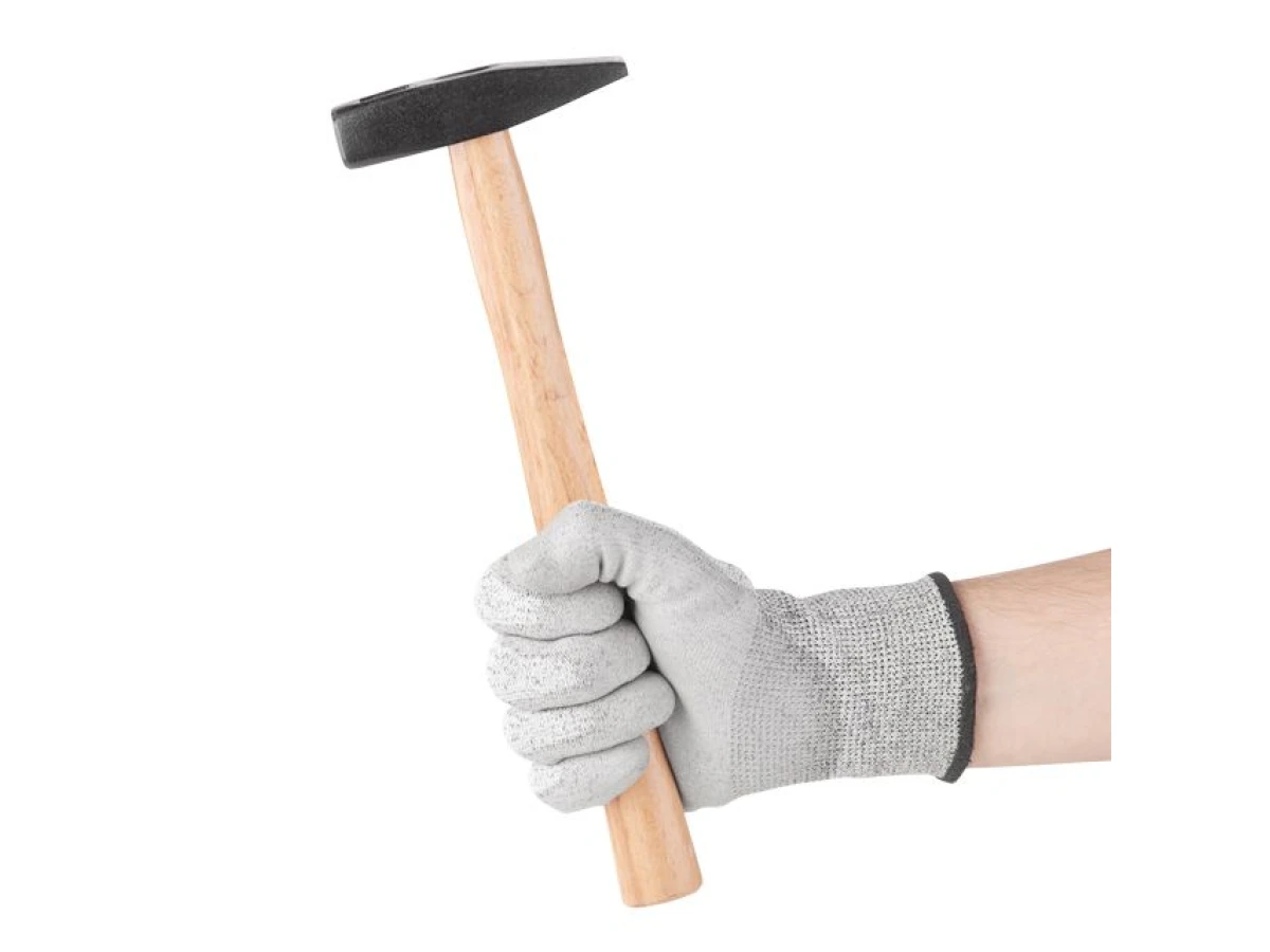 Молоток слюсарний 300 г.з дерев'яною ручкою HT-0213 