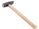 Молоток слюсарний 400г.з дерев'яною ручкою HT-0214 