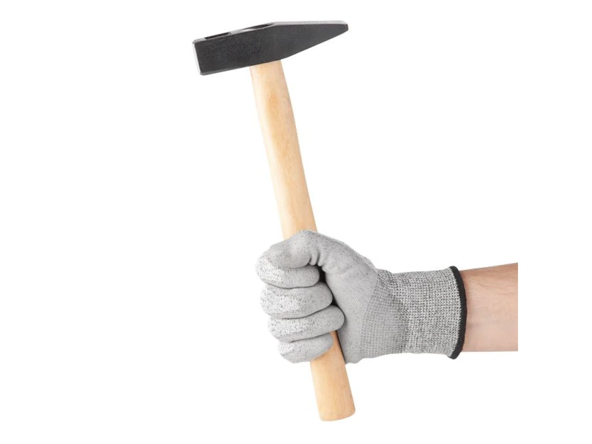 Молоток слюсарний 500 г.з дерев'яною ручкою HT-0215 