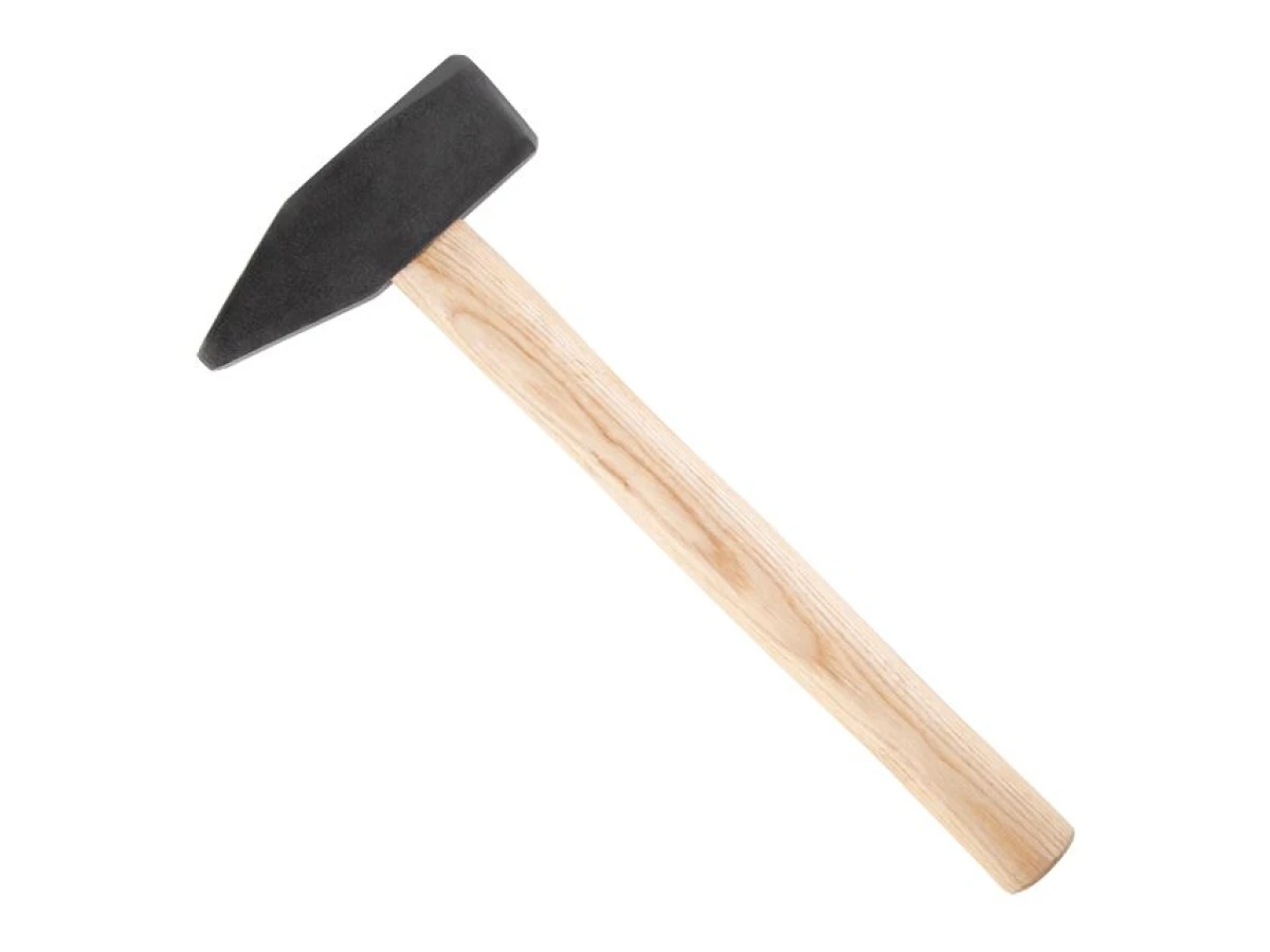 Молоток слюсарний 2000 г.з дерев'яною ручкою HT-0222 