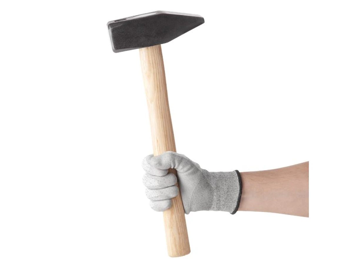 Молоток слюсарний 2000 г.з дерев'яною ручкою HT-0222 